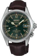 Front View of Seiko Prospex Alpinist SBDC211 (SPB507) – a 2025 Mechanical Automatic 3‑Day Power Reserve, green dial mountaineering watch, available at Watchoutz.com.