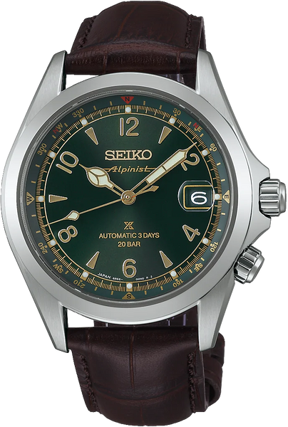 Seiko Prospex Land Alpinist SBDC211 | Automatic Leather Watch