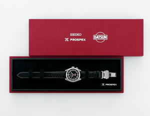 Seiko Prospex Speedtimer X Mechanical Automatic Datsun 240Z Limited Edition SBDC219 SPB517 SPB517J1. Available at Watchoutz.com, Hong Kong's top online watch shop. Enjoy fast, secure international shipping and shop genuine Japanese watches with over 13 years of exceptional service. Visit Watchoutz International for your horology treasure hunt.