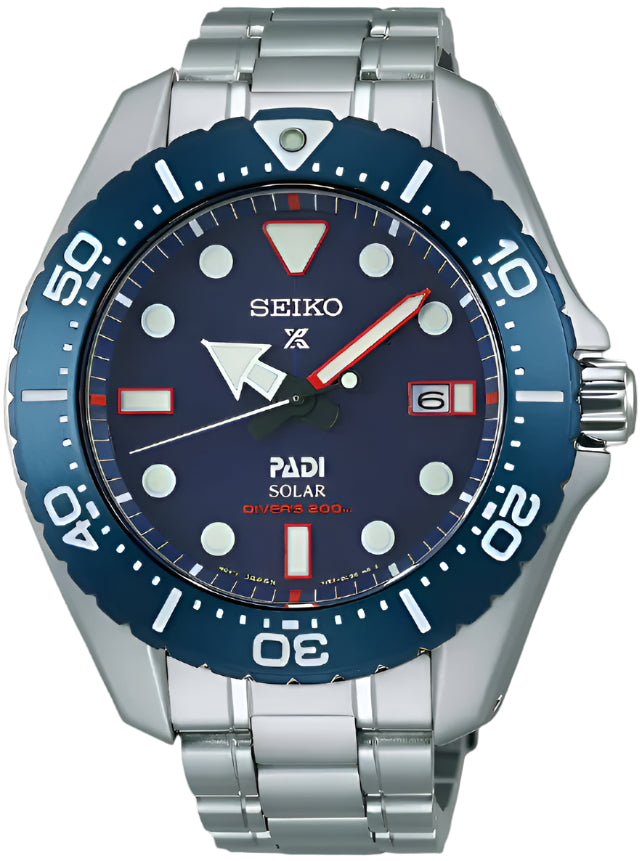 時計 SEIKO / PROSPEX / SBDJ015 Seiko Prospex PADI Titanium Solar 200M Diver Limited Edition