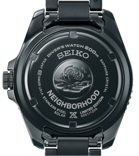 Seiko × Neighborhood Prospex Solar Diver SBDJ059 | WatchOutz Seiko × Neighborhood Prospex Solar Diver SBDJ059 | WatchOutz