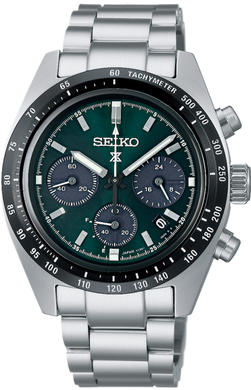Seiko Prospex Speedtimer Solar Chronograph 2023 Sandblasted Green Dial SBDL107 SSC933 www.watchoutz.com