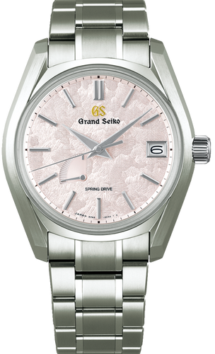 Grand Seiko Spring Drive Sakura Shunbun Pink Dial SBGA413 SBGA413G. Available at Watchoutz.com, Hong Kong's top online watch shop. Enjoy fast, secure international shipping and shop genuine Japanese watches with over 13 years of exceptional service. Visit Watchoutz International for your horology treasure hunt.