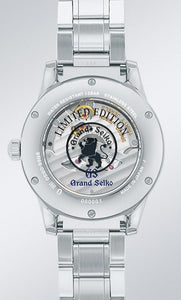 Grand Seiko Elegance Collection 4 Designated GS Boutique Exclusive Spring Drive GMT SBGE301 Back www.watchoutz.com
