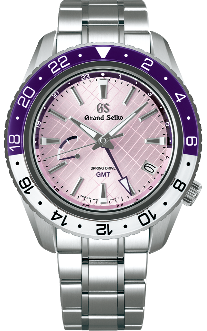 Grand Seiko Spring Drive GMT 2025 Ginza Exclusive Purple Charm