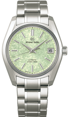 Grand Seiko Heritage Collection 2024 62GS Automatic Hi-Beat 36000 Sakura Wakaba SBGH343 www.watchoutz.com