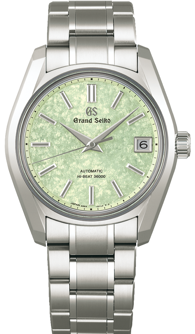 Grand Seiko Heritage Collection 2024 62GS Automatic Hi-Beat 36000 Sakura Wakaba SBGH343 www.watchoutz.com