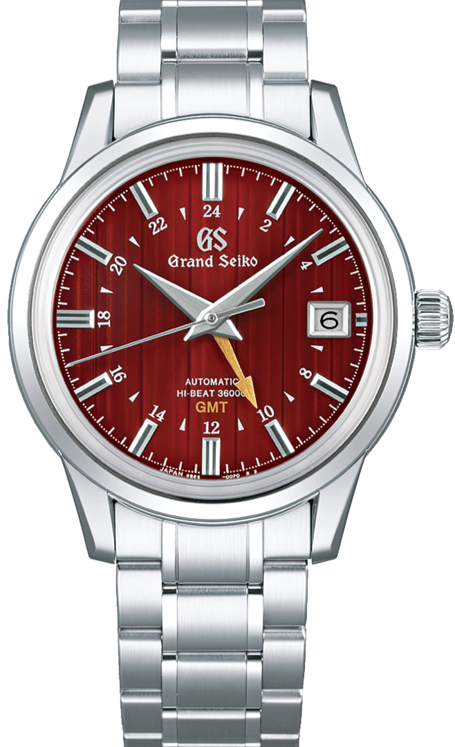 Grand Seiko Elegance Collection Mechanical Automatic Hi-Beat 36000 GMT Red Autumn Leaves SBGJ273 SBGJ273G www.watchoutz.com