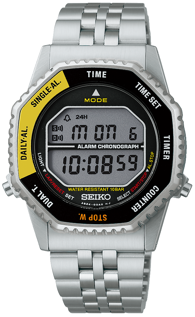 Seiko Selection S Series Octagonal Rotary Switch Digital Quartz 