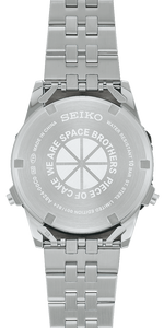 Seiko Selection S Series Digital Quartz X Space Brothers Collaboration Limited Edition Silver Model SBJG023. Available at Watchoutz.com, Hong Kong's top online watch retailer with a physical shop. Enjoy fast, secure international shipping and shop for genuine Japanese watches with over 13 years of exceptional service and reputation. Visit WatchOutz.com for your wrist game! 