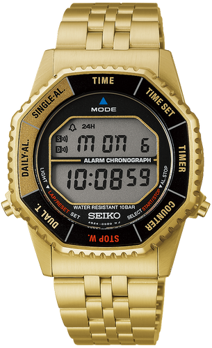 Seiko Selection S Series Digital Quartz X Space Brothers Collaboration Limited Edition Gold Model SBJG024. Available at Watchoutz.com, Hong Kong's top online watch retailer with a physical shop. Enjoy fast, secure international shipping and shop for genuine Japanese watches with over 13 years of exceptional service and reputation. Visit WatchOutz.com for your wrist game! 