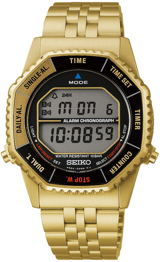 Seiko Selection S Series Digital Quartz X Space Brothers Collaboration Limited Edition Gold Model SBJG024. Available at Watchoutz.com, Hong Kong's top online watch retailer with a physical shop. Enjoy fast, secure international shipping and shop for genuine Japanese watches with over 13 years of exceptional service and reputation. Visit WatchOutz.com for your wrist game! 