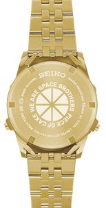 Seiko Selection S Series Digital Quartz X Space Brothers Collaboration Limited Edition Gold Model SBJG024. Available at Watchoutz.com, Hong Kong's top online watch retailer with a physical shop. Enjoy fast, secure international shipping and shop for genuine Japanese watches with over 13 years of exceptional service and reputation. Visit WatchOutz.com for your wrist game! 