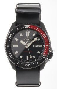 Seiko X Journal Standard Collaboration 5 Sports Limited Edition BlackxRed JDM SBSA189 www.watchoutz.com