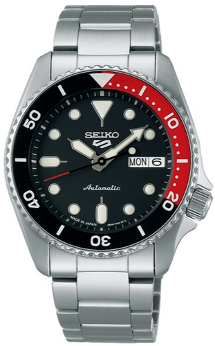 Seiko X TiCTAC 5 Sports SKX Sports Style Limited Edition Automatic Mid-Size Coke SBSA249. Available at Watchoutz.com, Hong Kong's top online watch retailer with a physical shop. Enjoy fast, secure international shipping and shop for genuine Japanese watches with over 13 years of exceptional service and reputation. Visit Watch Outz International for your next horology treasure hunt.