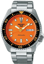 Seiko X TiCTAC 5 Sports SKX Sports Style Limited Edition Automatic Orange Boy Reimagine SBSA265  www.watchoutz.com