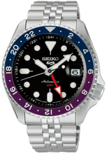 Seiko 5 Sports SKX Series Mechanical Automatic GMT JDM Exclusive SBSC021. Available at Watchoutz.com, Hong Kong's top online watch retailer with a physical shop. Enjoy fast, secure international shipping and shop for genuine Japanese watches with over 13 years of exceptional service and reputation. Visit WatchOutz.com for your wrist game! 