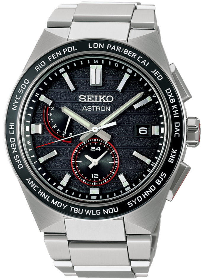 Seiko X JAL Astron NEXTER Solar Radio Wave Control Japan Airlines International Flight 70th Anniversary Collaboration Limited Edition Model SBXY075 www.watchoutz.com