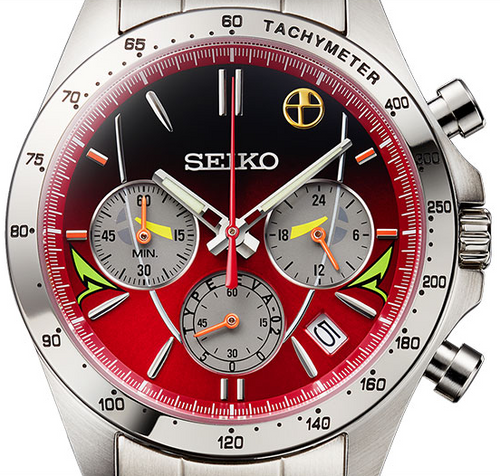 Seiko X Shinkansen 500 Series SHINKALION 10th Anniversary X EVANGELION 30th Anniversary Collaboration Limited Edition Quartz Chronograph - 500 TYPE EVA02. Available at WatchOutz.com, Hong Kong’s trusted Japanese watch retailer. Genuine Seiko/Grand Seiko/Casio with fast international shipping and 13+ years of service.