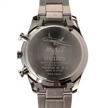 Seiko X ANA 787 Collaboration Limited Edition Quartz Chronograph Stainless Steel Watch, SZER114.  Available on Watchoutz.com, the best online watch shop for authentic Japanese watches. Experience fast international shipping and join countless satisfied customers who have enriched their horology collections with our genuine watches