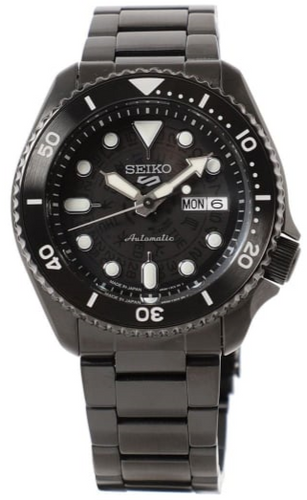 Seiko X BEAMS 5 Sports SKX Series 2024 Limited Edition Sheer Black Transclusent Dial Watchoutz.com