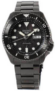 Seiko X BEAMS 5 Sports SKX Series 2024 Limited Edition Sheer Black Transclusent Dial Watchoutz.com