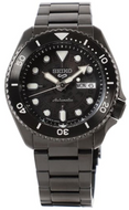 Seiko X BEAMS 5 Sports SKX Series 2024 Limited Edition Sheer Black Transclusent Dial Watchoutz.com