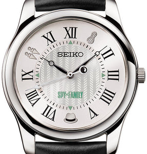 Seiko SPY X FAMILY The Forgers Off Style Collaboration Limited Edition. Available at Watchoutz.com, the best online watch retailer based in Hong Kong, fast international shipping, genuine Japanese brand new watches, best deals, Satisfy customers, enrich your online purchase experience with Watchoutzinternational.