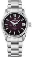 Grand Seiko SLGB005 Spring Drive frozen forest dawn dial front view, Shop Watchoutz.com.
