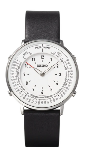 Seiko Metronome Watch Standard Line (Monotone) White Dial SMW006A. Available at Watchoutz.com, Hong Kong's top online watch retailer with a physical shop. Enjoy fast, secure international shipping and shop for genuine Japanese watches with over 13 years of exceptional service and reputation. Visit Watch Outz International for your next horology treasure hunt.