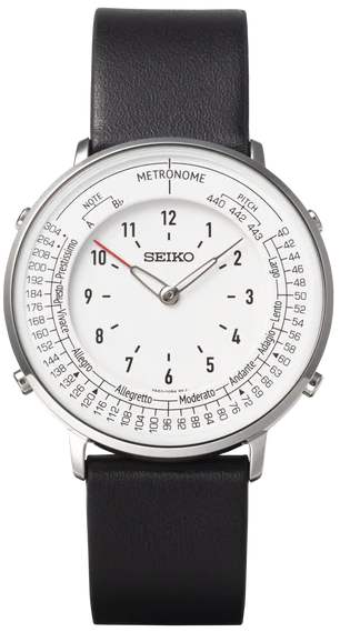 SEIKO SMW006A メトロノームウォッチ　モノトーン　即発送‼︎ Seiko Metronome Watch SMW006A – Monotone White Dial | WatchOutz