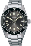 Seiko Prospex SPB143J1 diver’s watch from WatchOutz Selection, stainless steel case with 62MAS-inspired design, grey sunburst dial, and final piece in stock