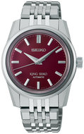 King Seiko Mechanical Automatic Burgandy SPB287 SDKS009 SPB287J1 watchoutz.com