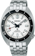 Front View of Seiko Prospex Mechanical Automatic Diver Scuba Slim Profile Re-interpretation "Turtle" SPB313. Shop at Watchoutz.com