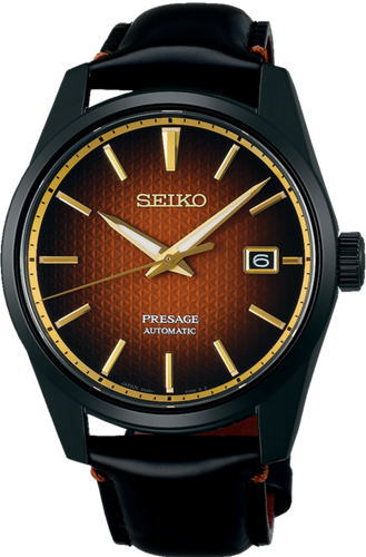 Seiko Presage Prestige Line Sharp Edged Series Automatic Kabuki-inspired Limited Edition SPB331 SARX101 www.watchoutz.com