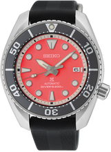 Front view of the Seiko Prospex Sumo SPB541 Wonders of Nature 2025 Asia‑Pacific Limited Edition mechanical automatic diver watch: stainless steel case, textured dial, and black strap.