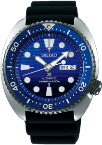 Seiko Prospex Automatic 200M Diver "Save the Ocean" Special Edition Blue Turtle SRPC91 www.watchoutz.com