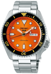 Seiko 5 Sports SKX Series Sports Style Mechanical Automatic Orange Dial SRPD59 SBSA009 SRPD59K1 www.watchoutz.com