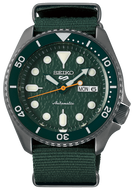 Seiko 5 Sports SKX Series Sense Style Mechanical Automatic Green Dial SRPD77 SRPD77K1 www.watchoutz.com
