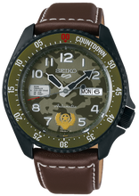 Seiko X Street Fighter V 5 Sports Mechanical Automatic Limited Edition GUILE SRPF21 SRPF21K1 SBSA081 www.watchoutz.com