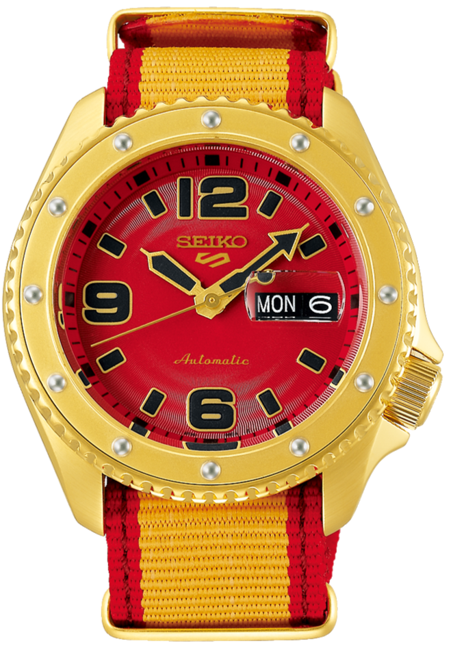 Seiko X Street Fighter V 5 Sports Limited Edition ZANGIEF Seiko X Street Fighter V 5 Sports Limited Edition ZANGIEF