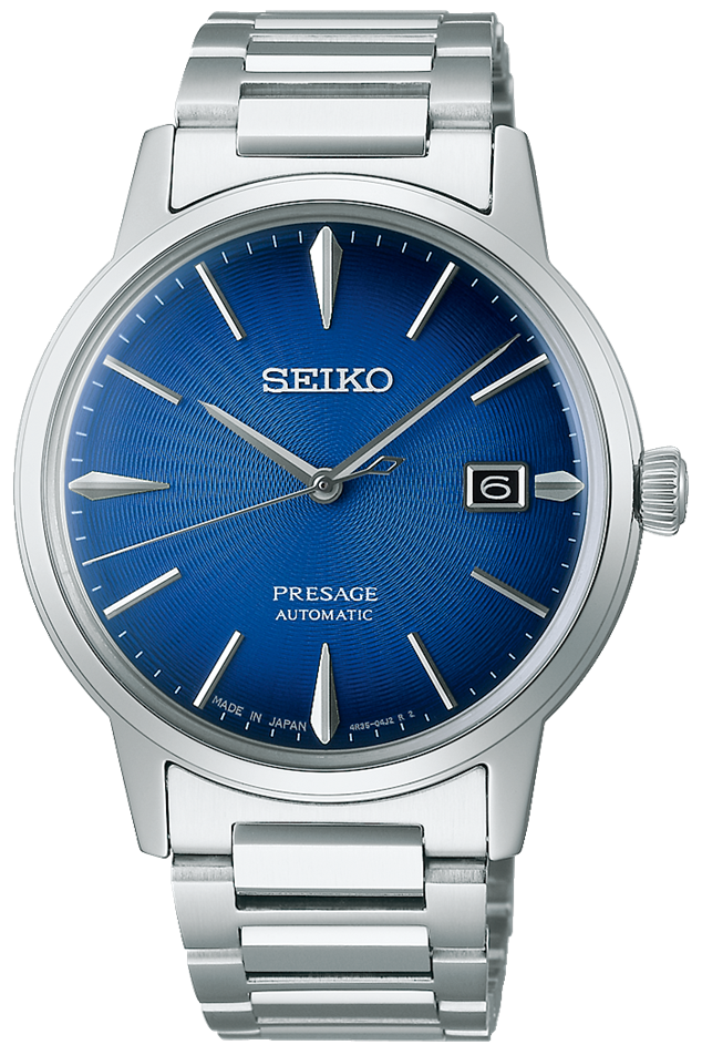 Seiko Presage Cocktail Time Series Mechanical Automatic Blue SRPJ13 SARY217 SRPJ13J1 www.watchoutz.com