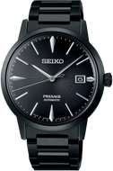 Seiko Presage Cocktail Time Series Mechanical Automatic All Black SRPJ15 SRPJ15J1 Watchoutz.com, best online watch shop based in Hong Kong, buy brand new rare Japanese genuine watches, speedy international shipping, best deals, satisfy customers, enhance your online purchase experiences with Watchoutzinternational