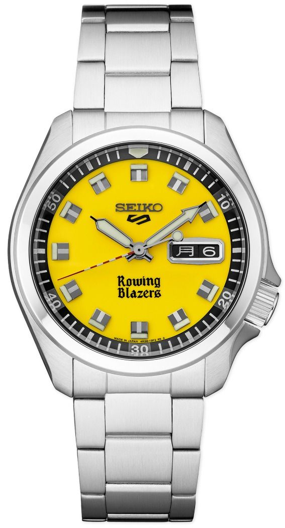 Seiko 5 Sports X Rowing Blazers 2023 Mechanical Automatic Limited Edition SRPJ69. Available at Watchoutz.com—Hong Kong’s trusted online watch retailer with a physical showroom. Enjoy fast, secure international shipping and shop authentic Japanese watches backed by over 13 years of reputation and service. Elevate your wrist game at WatchOutz.com.
