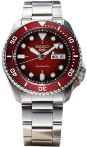 Seiko 5 Sports SKX Sport Style Automatic 2023 China Exclusive Red Spiral Dial Limited Edition SRPK63 www.watchoutz.com