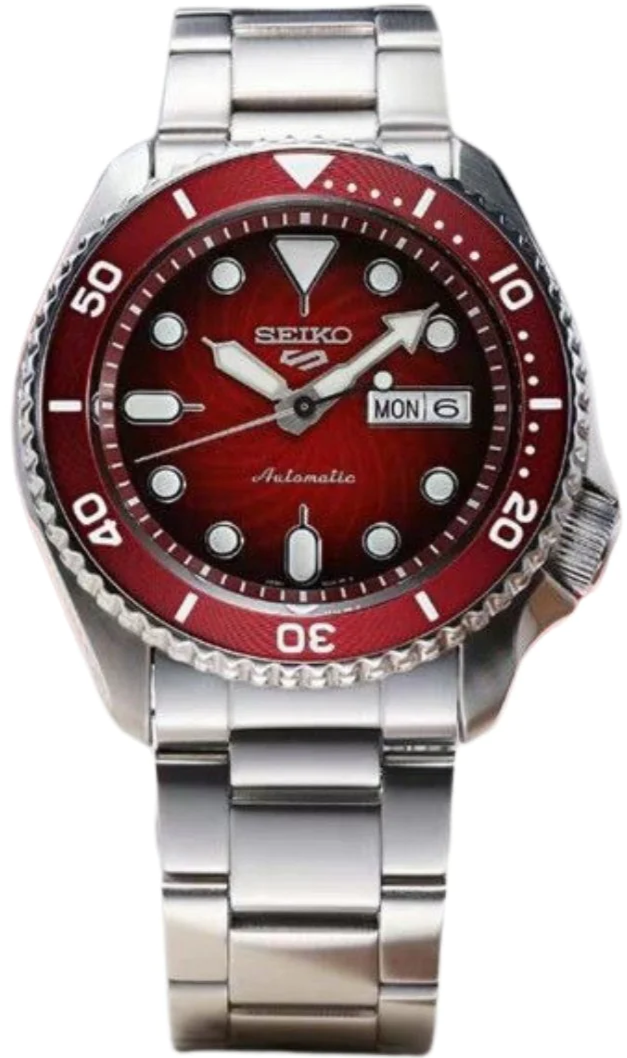 Seiko 5 Sports SKX Sport Style China Excl Limited Red Spiral