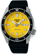 Seiko 5 Sports SKX Series Mechanical Automatic 2025 Yellow Dial SRPL87 SRPL87K1. Available at Watchoutz.com, Hong Kong's top online watch retailer with a physical shop. Enjoy fast, secure international shipping and shop for genuine Japanese watches with over 13 years of exceptional service and reputation. Visit Watch Outz International for your next horology treasure hunt.