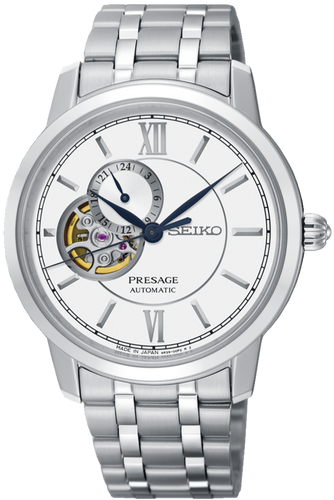 Seiko Presage Mechanical Automatic White Dial SSA365 SSA365J1 www.watchoutz.com