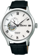 Seiko Presage Basic Line Zen Garden Automatic Manual Winding White Dial SSA379 SSA379J1. Available at Watchoutz.com, Hong Kong's top online watch shop. Enjoy fast, secure international shipping and shop genuine Japanese watches with over 13 years of exceptional service. Visit Watchoutz International for your horology treasure hunt.