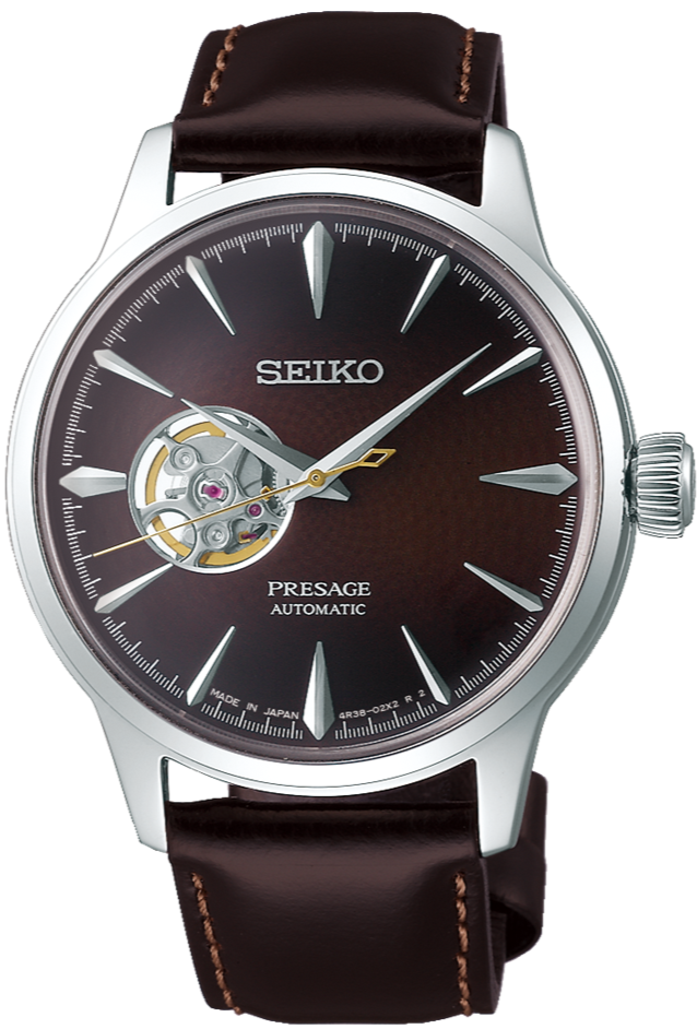 Seiko Presage Cocktail Time Series Midnight Stinger Mechanical Automatic SSA407 SSA407J1 www.watchoutz.com